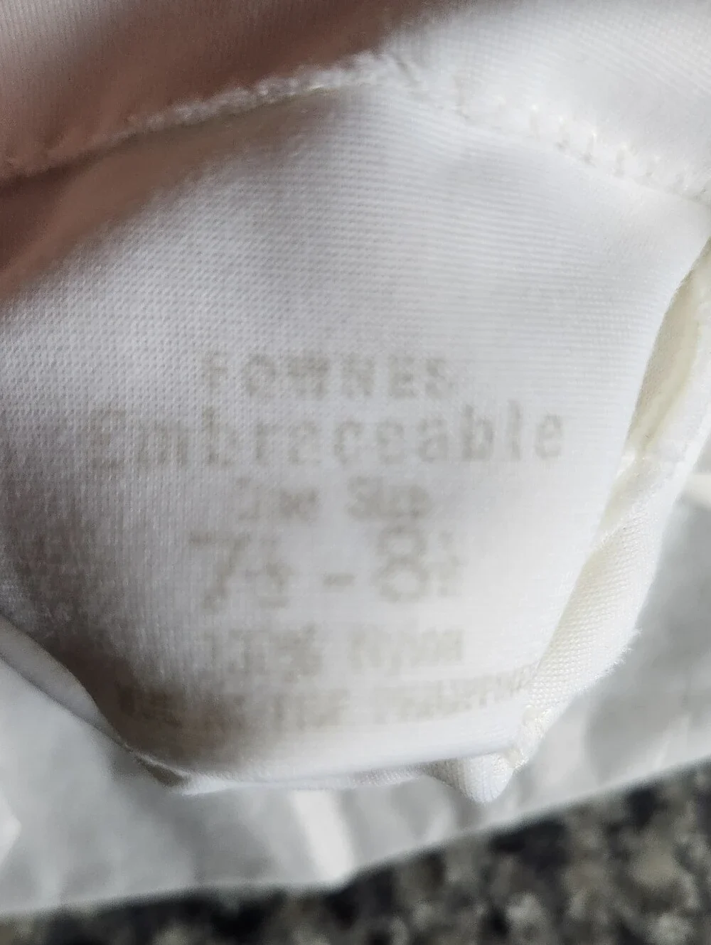 Vtg Fownes Embraceable Classic White Ladies' Dress Gloves- 7.5-8.5